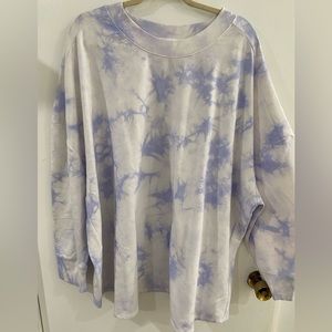 NWT All In Motion Tye Dye Tunic Sweatshirt